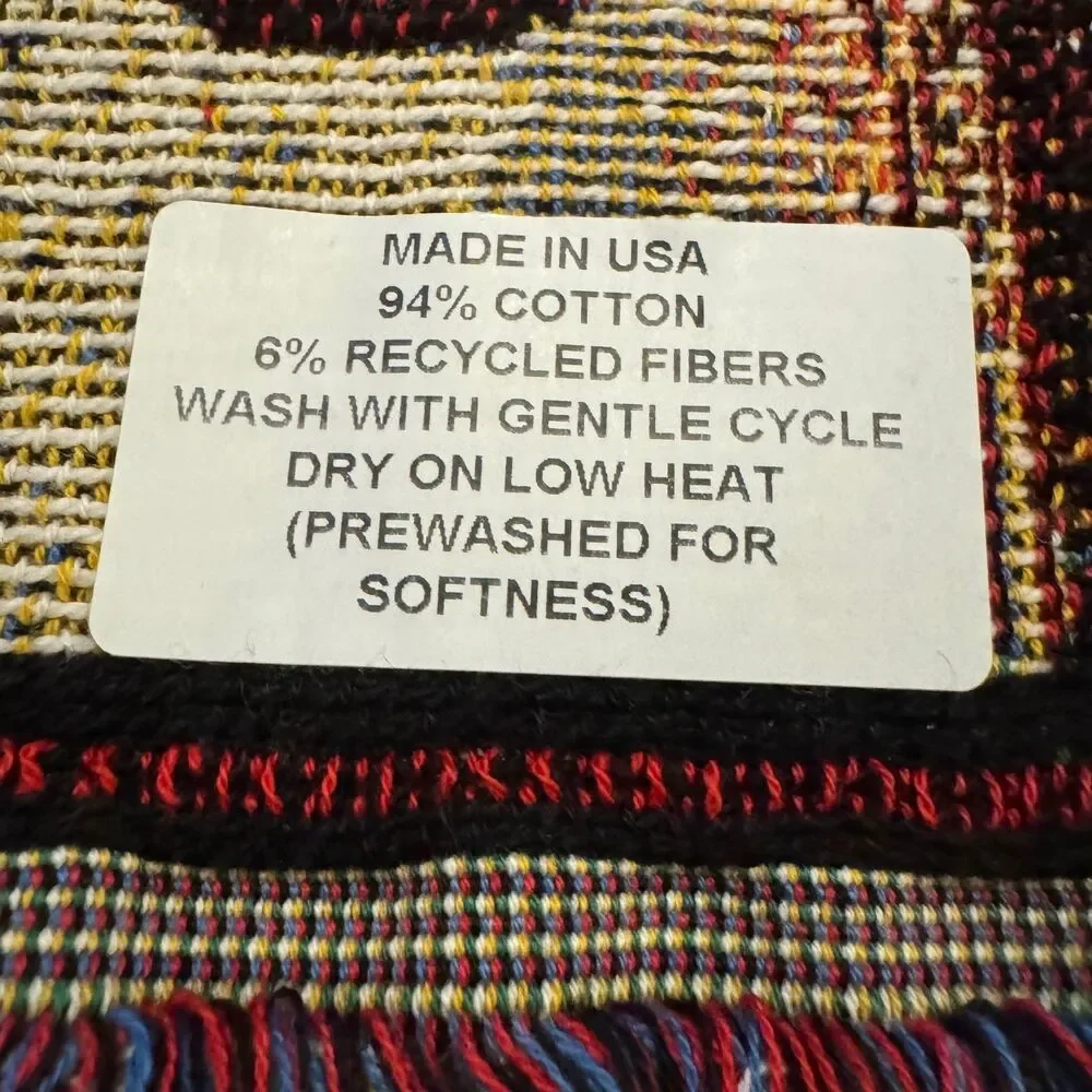 QuikTrip Woven Blanket Throw Tapestry Retro 1958 First Location QT Gas Promo NEW